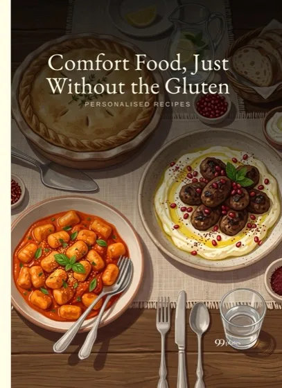 The cover of Comfort Food, Just Without the Gluten