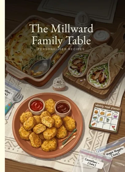 The cover of The Millward Family Table