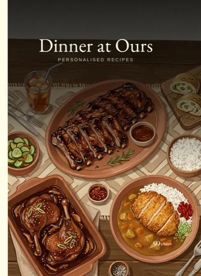 The cover of Dinner at Ours